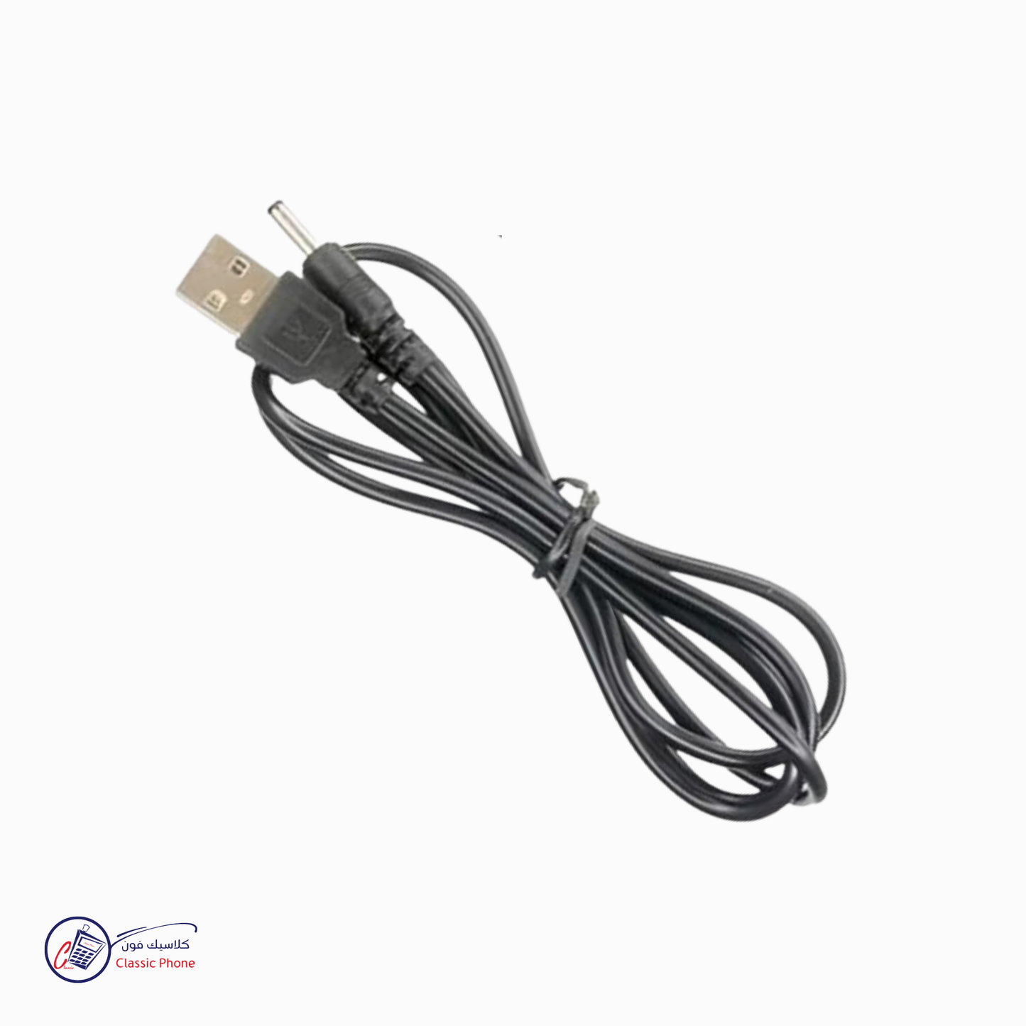 5A AC USB Power Cable with 3.5mm Male Plug – Reliable Charging Solution