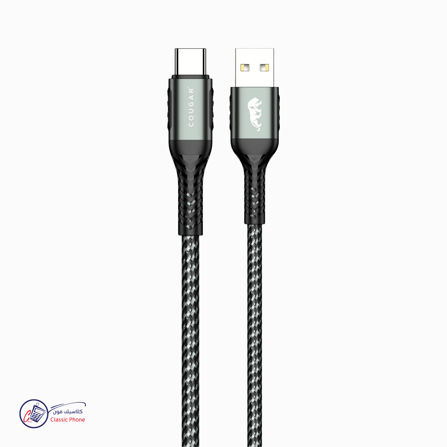 كابل Cougar 4C – كابل USB-A إلى USB-C عالي الجودة