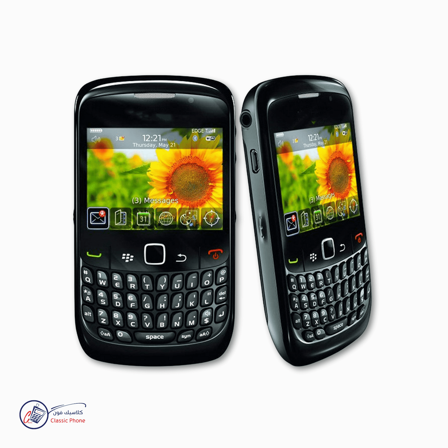 BlackBerry Curve 8520 – Original Classic QWERTY Smartphone - Classic Phone