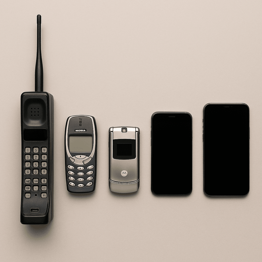 The Evolution of Mobile Phones: From the First Call to Modern Smartphones - Classic Phone