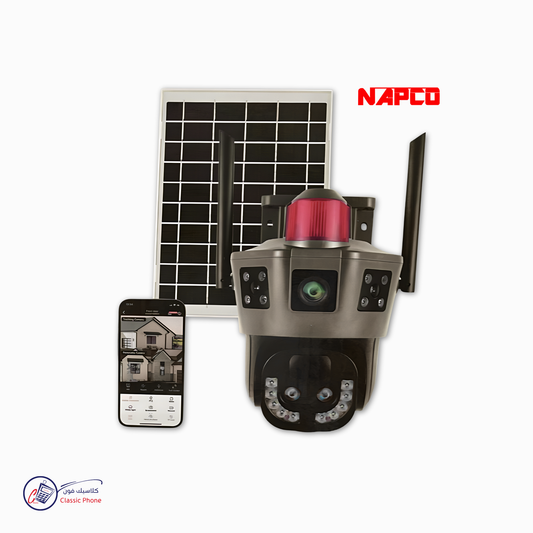 Napco Solar Dual-Lens Outdoor Security Camera - Model TS35G