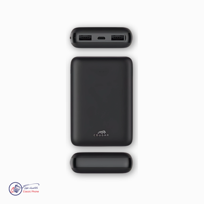Cougar SP1 Mini Power Bank – 10000mAh, 2.4A Fast Charging