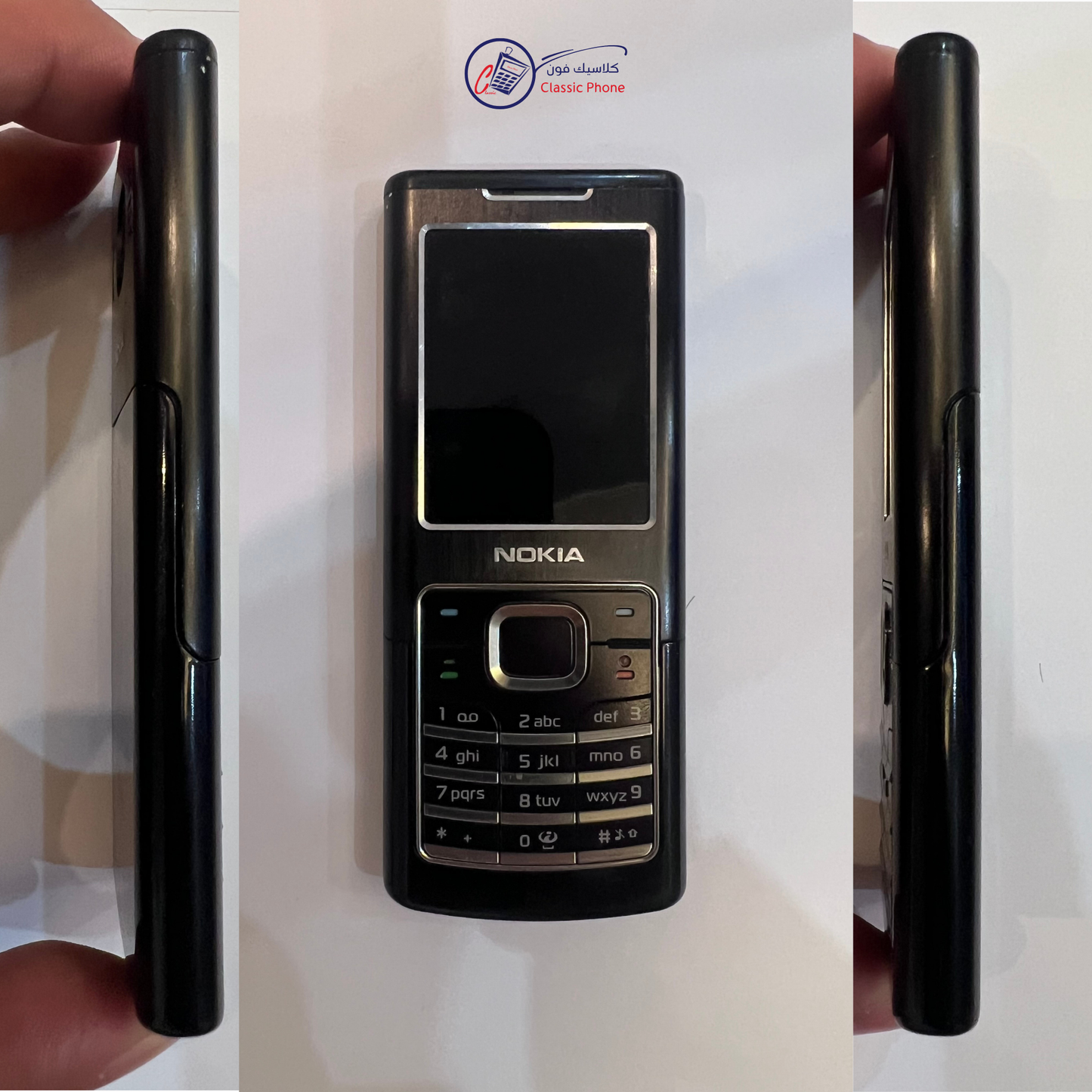 Nokia 6500 Slide – أسود مستعمل