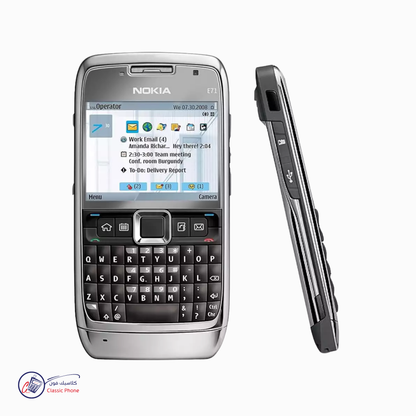 نوكيا E71 – هاتف ذكي للأعمال بلوحة مفاتيح QWERTY