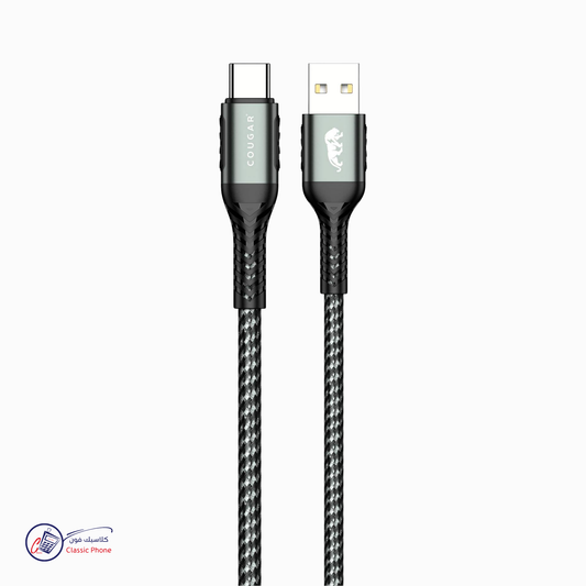 كابل Cougar 4C – كابل USB-A إلى USB-C عالي الجودة