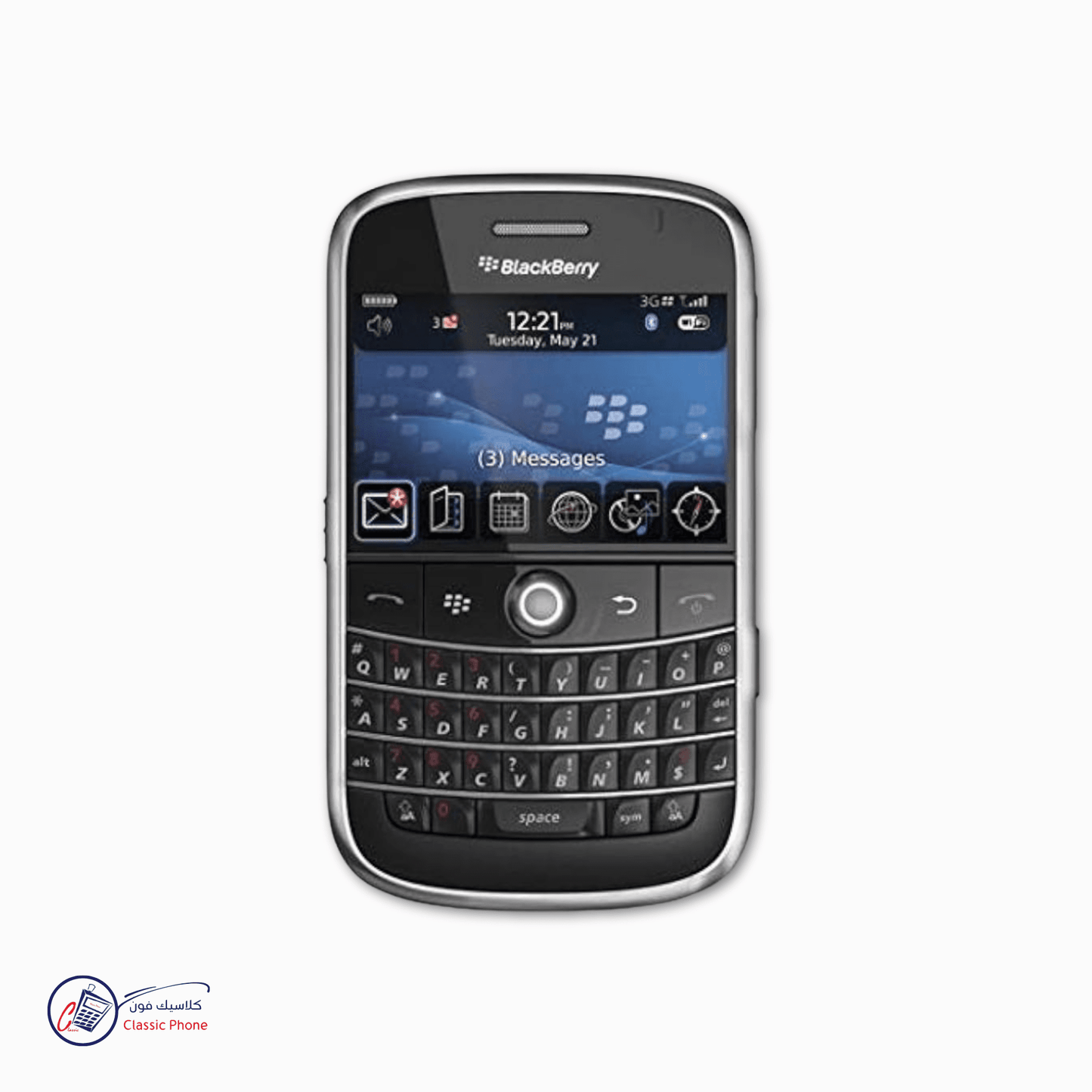 BlackBerry 9000 Bold – Original Classic QWERTY Smartphone - Classic Phone