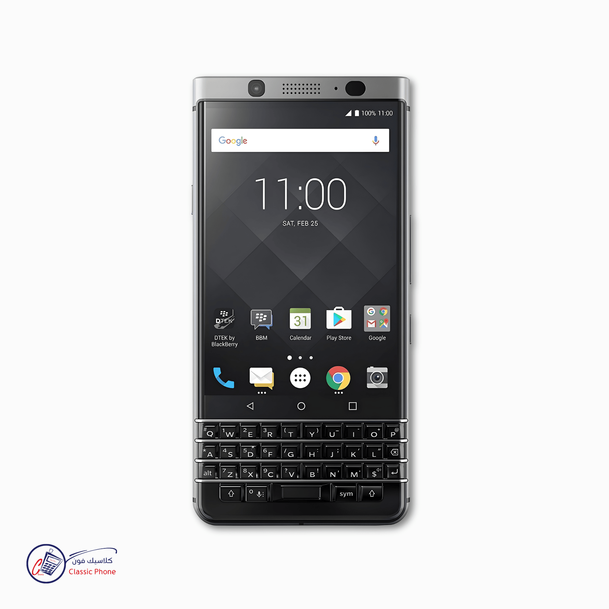 BlackBerry KEYone – Android Smartphone with QWERTY Keyboard & 4G LTE (Unlocked) - Classic Phone