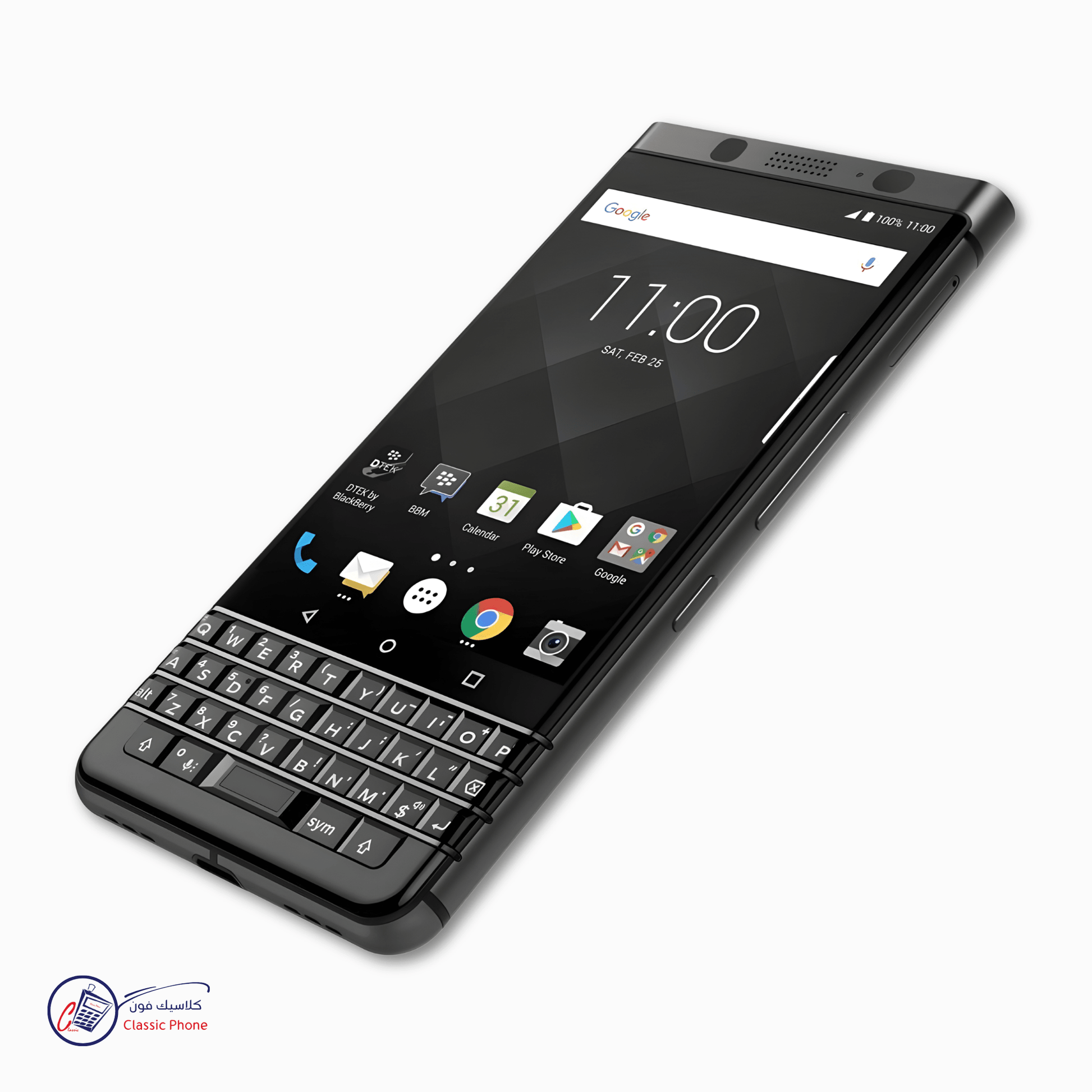 BlackBerry KEYone – Android Smartphone with QWERTY Keyboard & 4G LTE (Unlocked) - Classic Phone