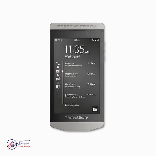 BlackBerry Porsche Design P’9982 – Luxury QWERTY Touchscreen Smartphone (Unlocked) - Classic Phone