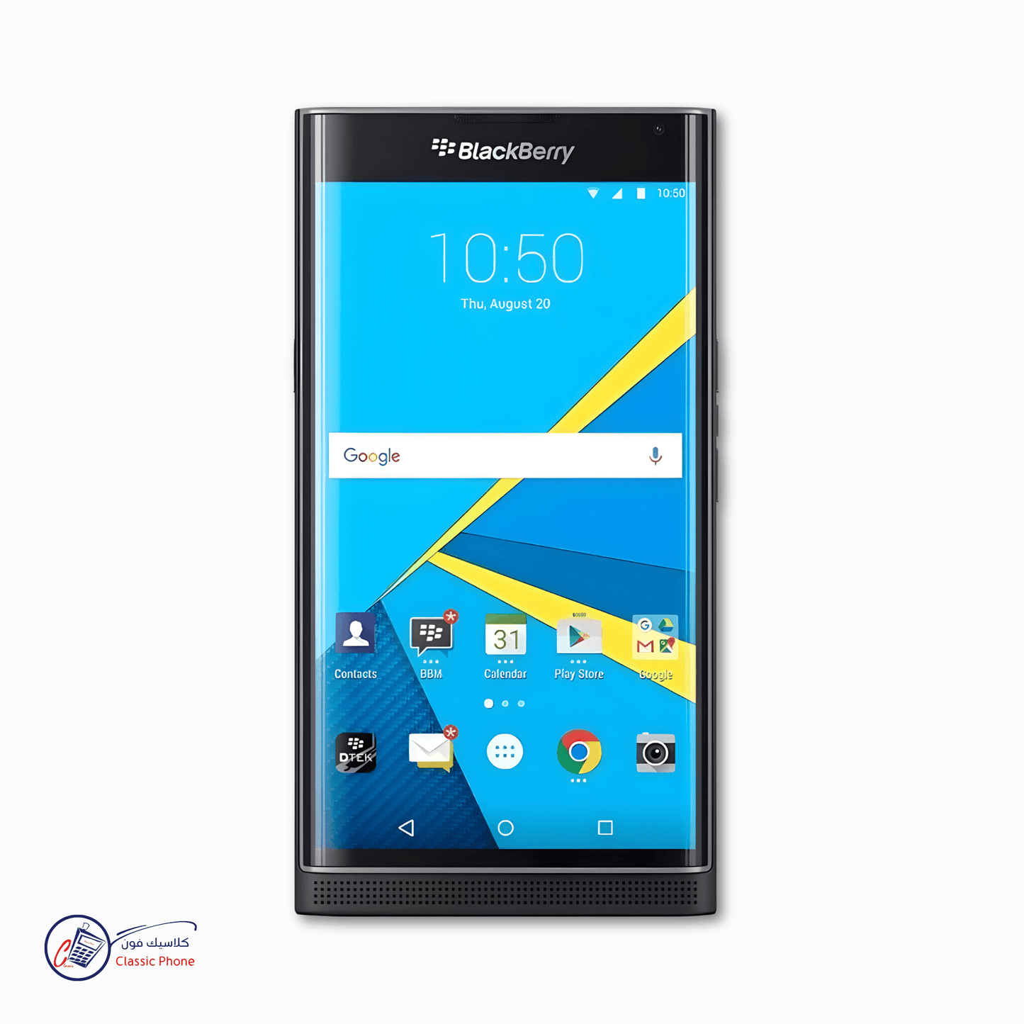 BlackBerry PRIV – Android Slider Smartphone with QWERTY Keyboard (Unlocked) - Classic Phone