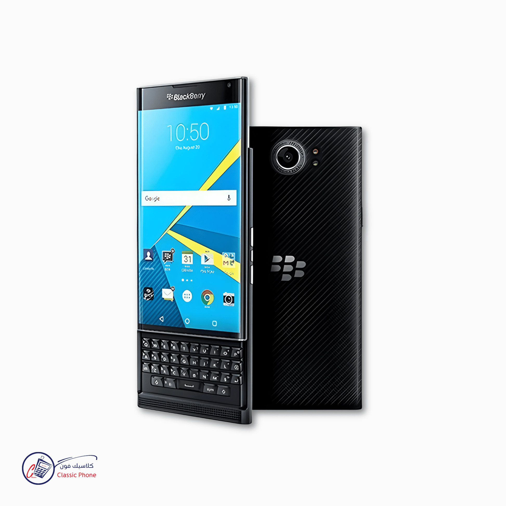 BlackBerry PRIV – Android Slider Smartphone with QWERTY Keyboard (Unlocked) - Classic Phone