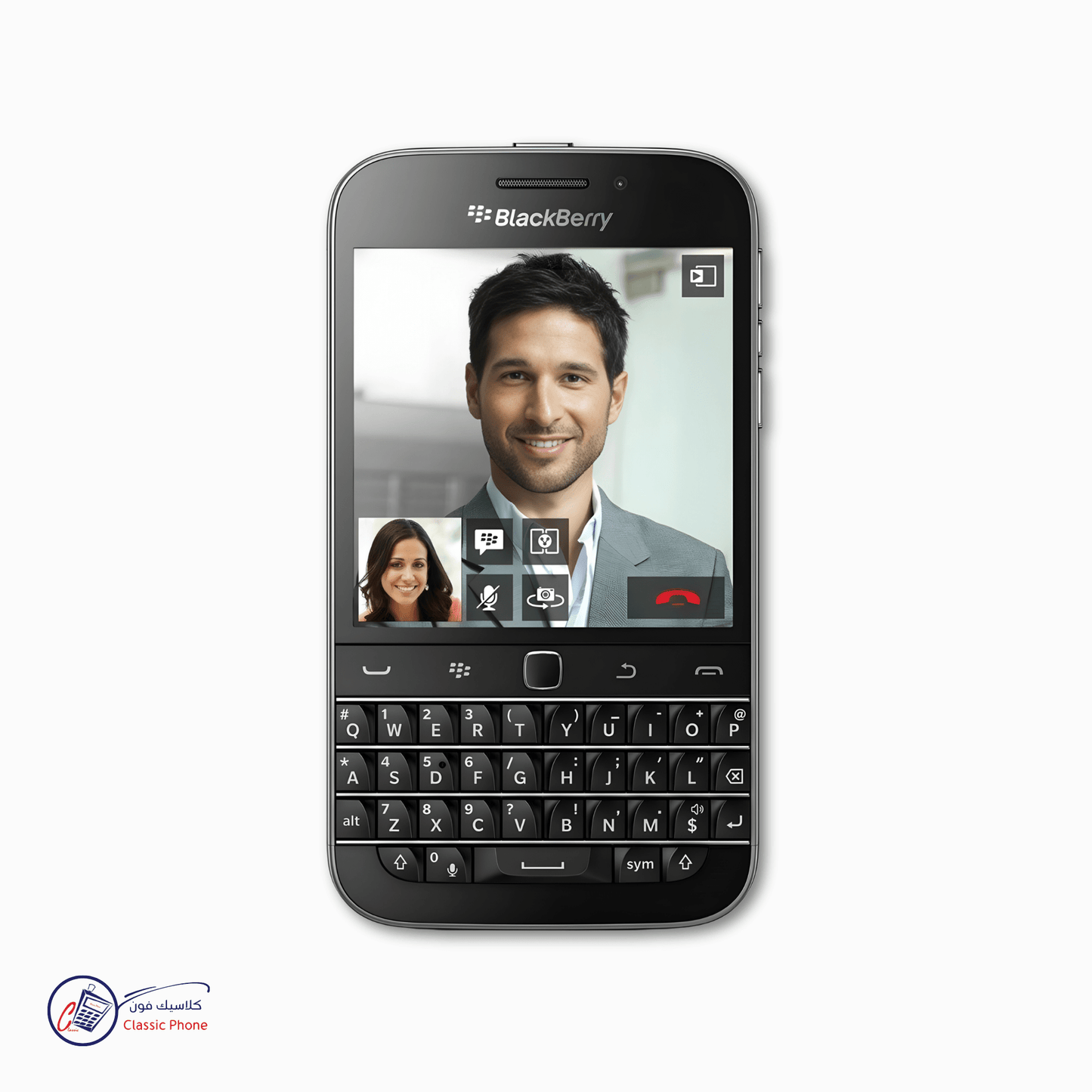 BlackBerry Q20 Classic – QWERTY Keyboard Smartphone with Touchscreen (Unlocked) - Classic Phone