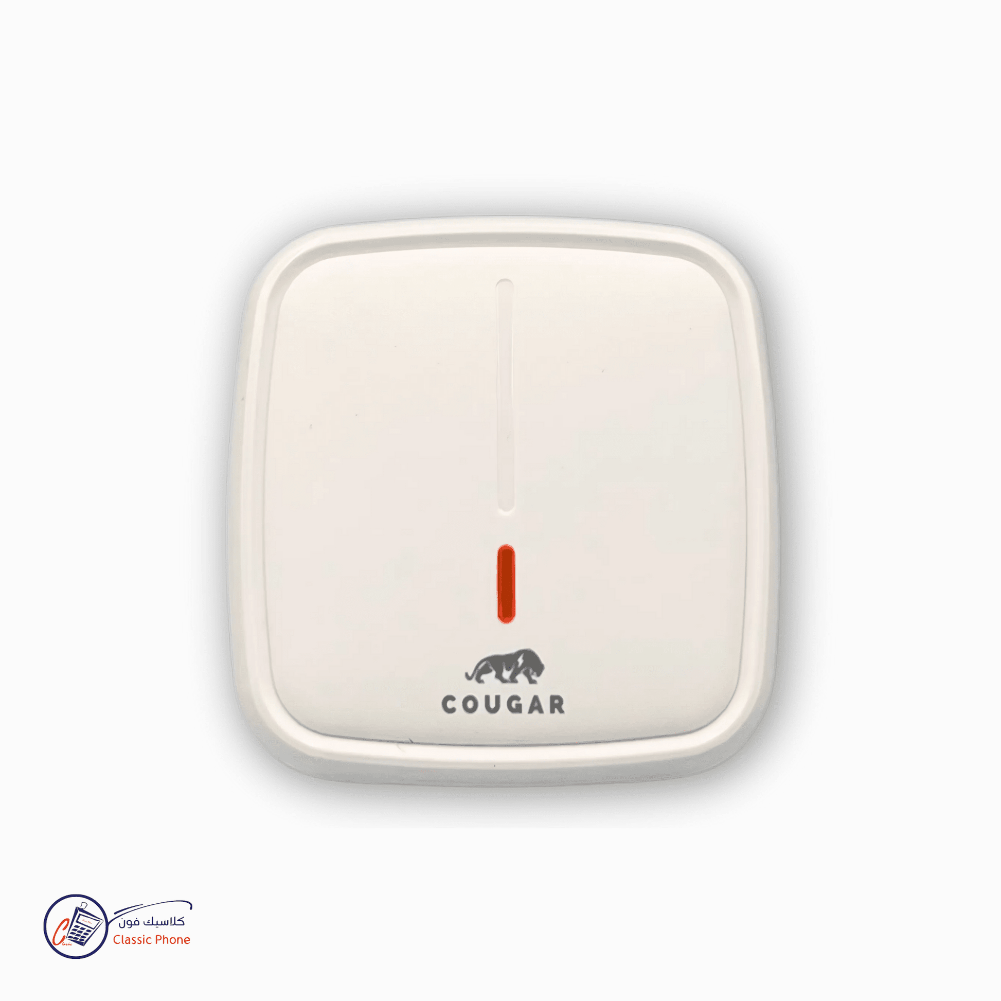 Cougar CC2 Smart Charger - Dual USB Charger (2.4A Max) - Classic Phone