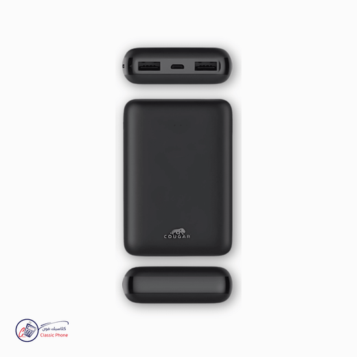 Cougar SP1 Mini Power Bank – 10000mAh, 2.4A Fast Charging - Classic Phone