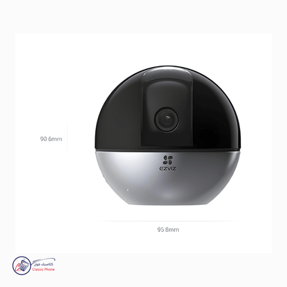 EZVIZ C6W 4MP Smart Wi - Fi Pan & Tilt Camera with 2K Resolution and 360° View - Classic Phone