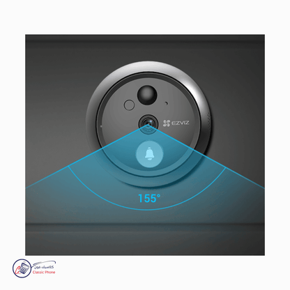 EZVIZ HP4 Smart Peephole Doorbell – Smarter Home Security - Classic Phone