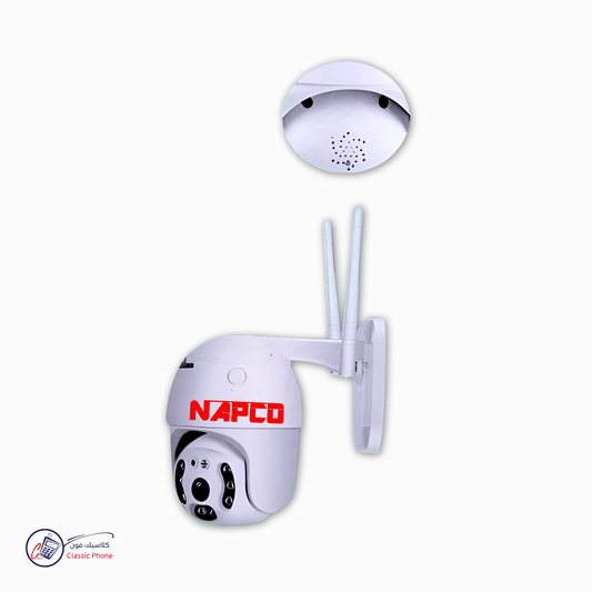 Napco IP QC - 8 Wi - Fi PTZ Smart Camera (ICSee) – Full HD, Motion Tracking, Memory Port - Classic Phone