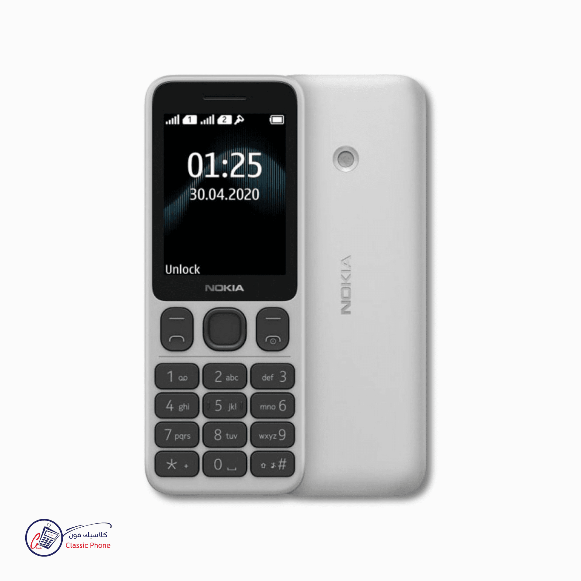 Nokia 125 3G – Classic Keypad Mobile with Long Battery Life - Classic Phone