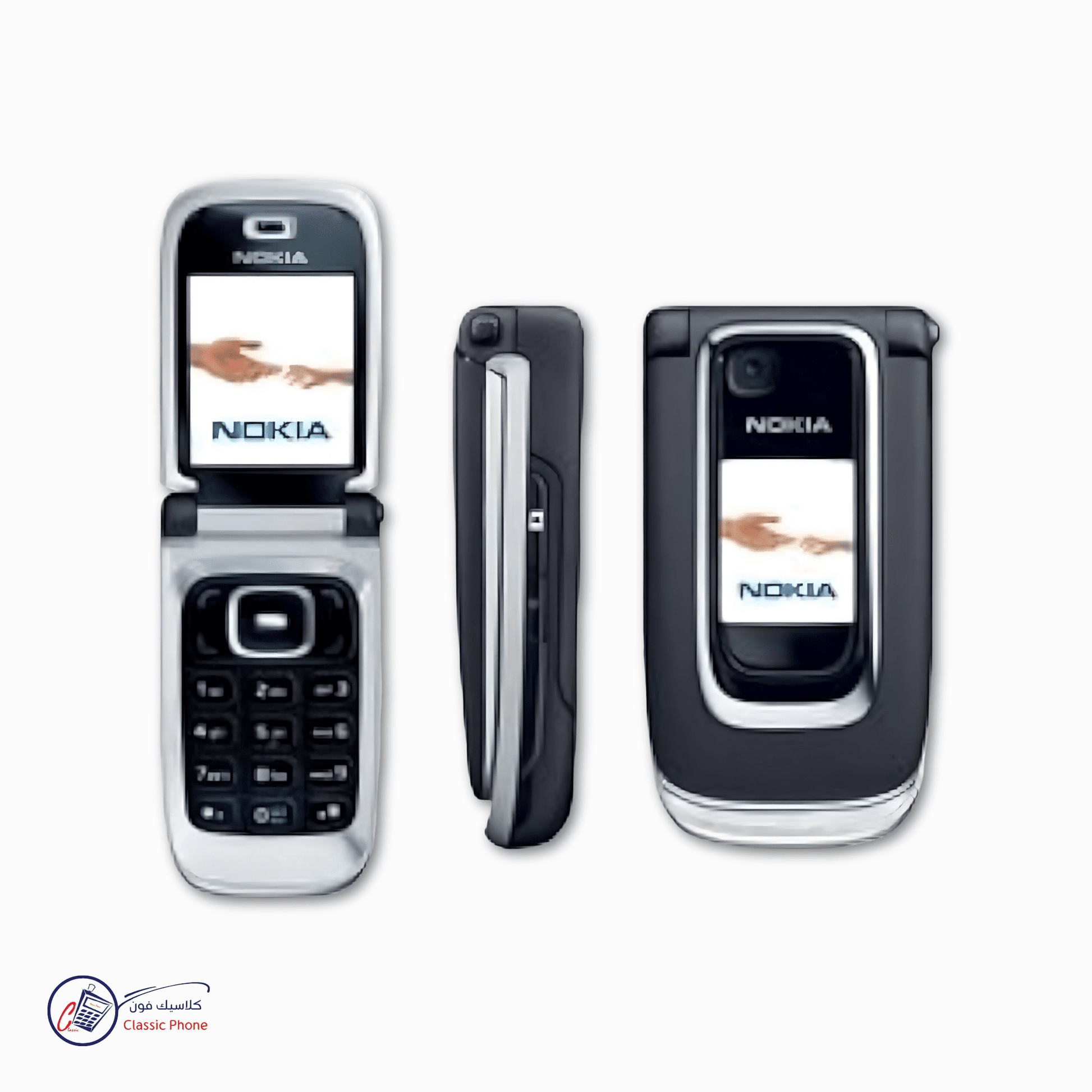Nokia 6131 – Elegant Flip Phone with Dual Displays - Classic Phone