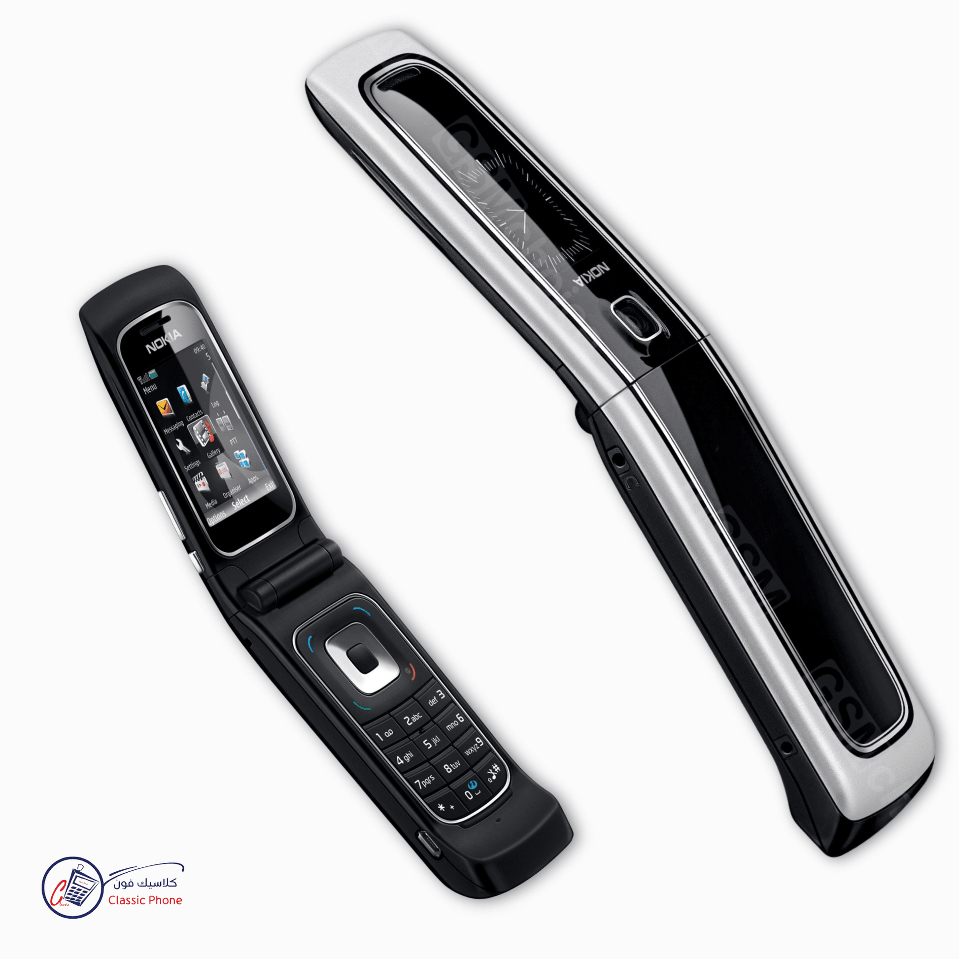 Nokia 6555 Fold – Elegant 3G Flip Phone - Classic Phone
