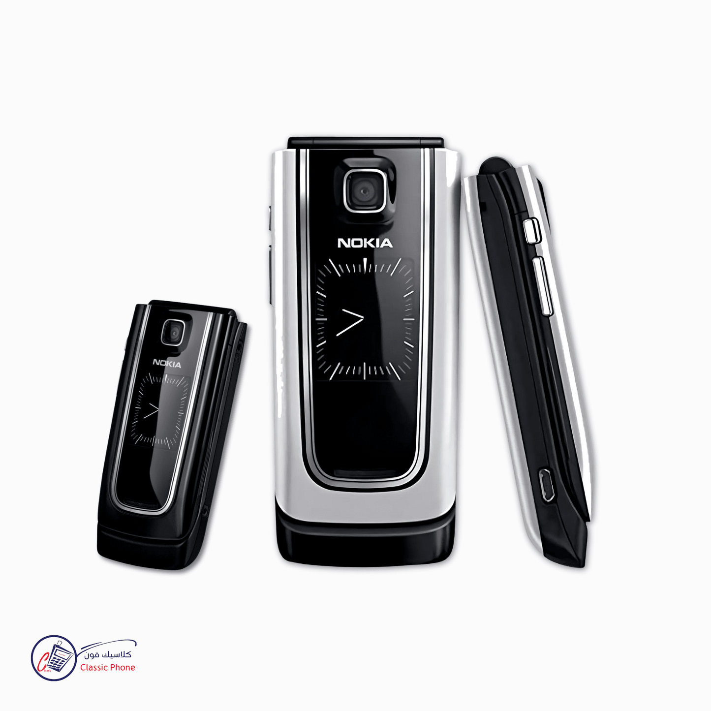 Nokia 6555 Fold – Elegant 3G Flip Phone - Classic Phone
