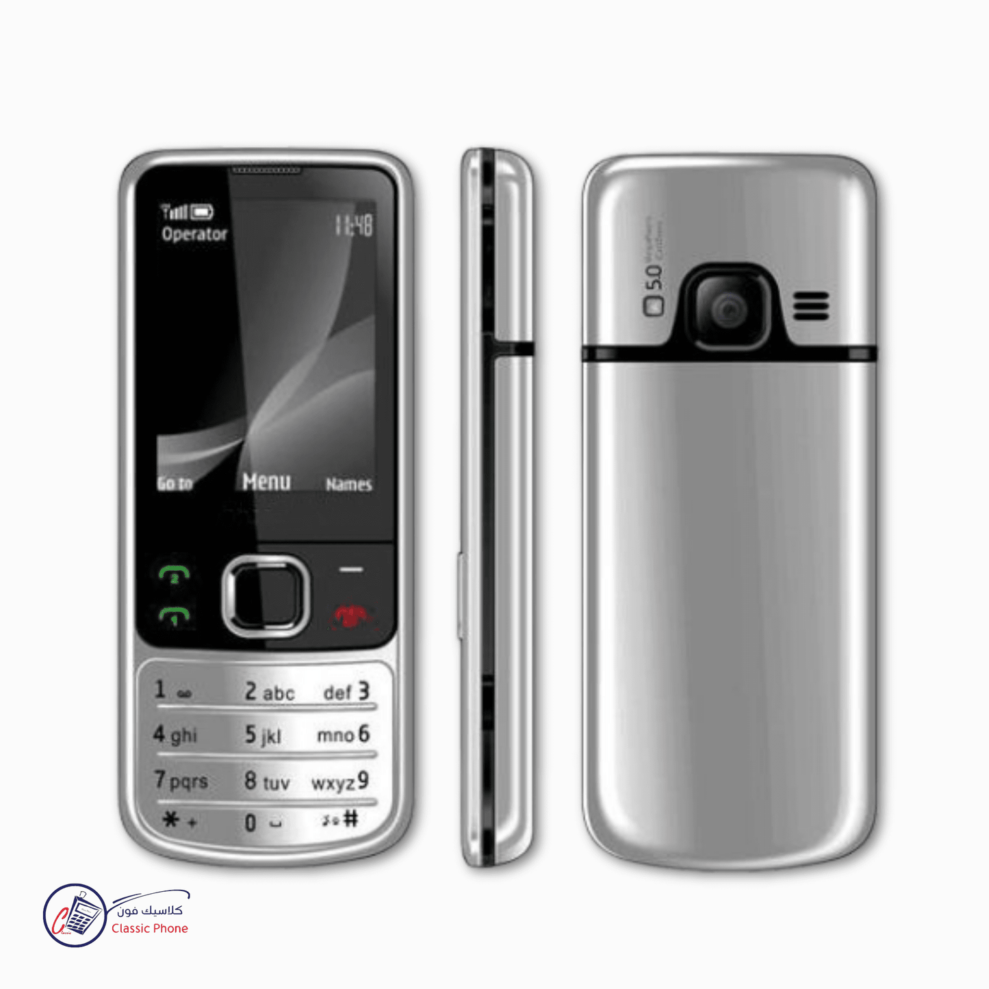 Nokia 6700 Classic – Premium Stainless Steel Mobile - Classic Phone