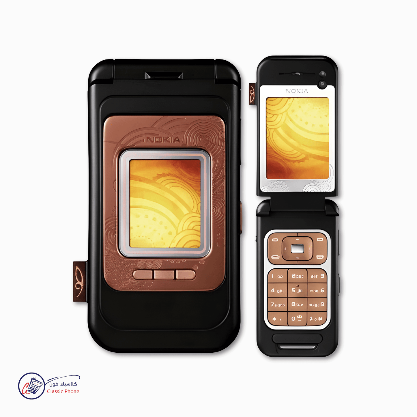 Nokia 7390 – Elegant Flip Design with Classic Nokia Reliability - Classic Phone
