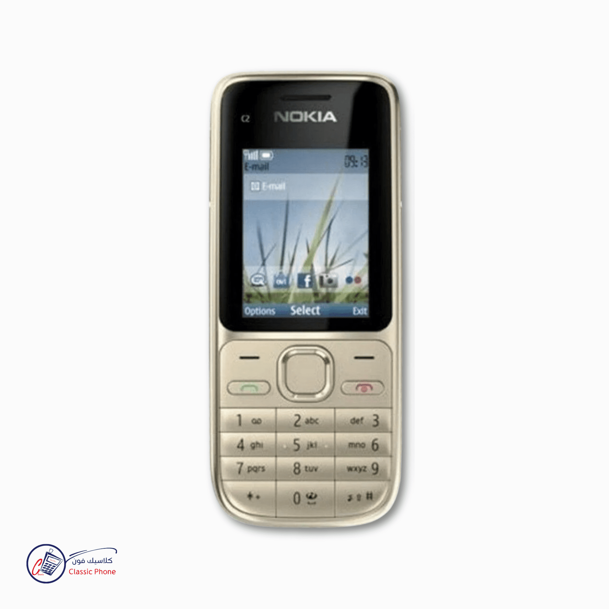 Nokia C2‑01 – Reliable 3G Candybar Feature Phone - Classic Phone