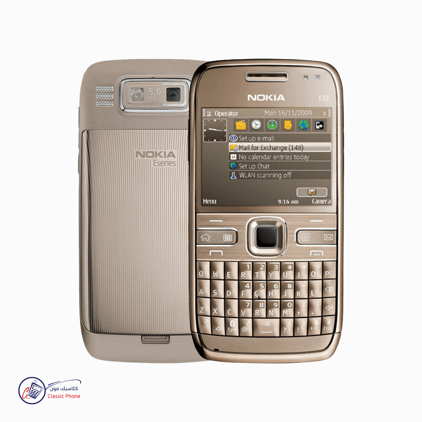 Nokia E72 – Professional QWERTY Business Smartphone - Classic Phone