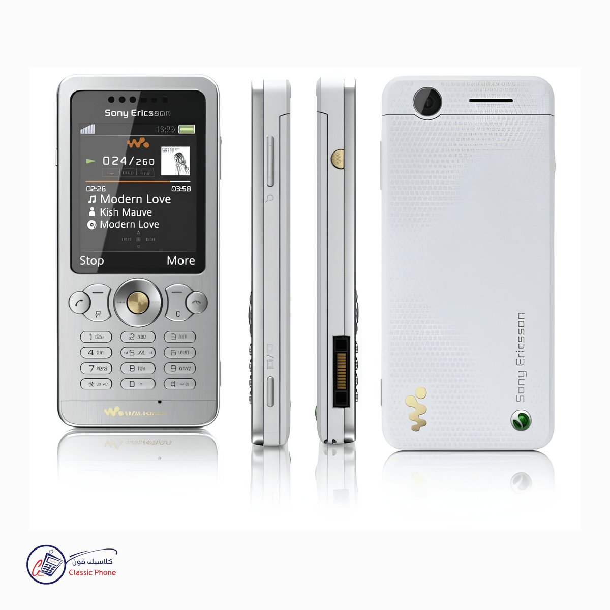 Sony Ericsson W302 Walkman Phone – English Language Only - Classic Phone